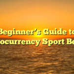 Beginner’s Guide to Cryptocurrency Sport Betting