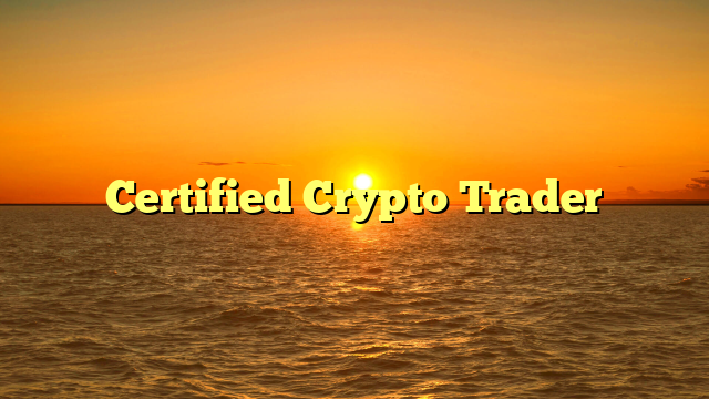 Certified Crypto Trader