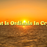 What Is Ordinals In Crypto