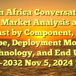 South Africa Conversational AI Market Analysis and Forecast by Component, Agent Type, Deployment Mode, Technology, and End User 2024-2032 Nov  5, 2024 10:44