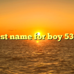 best name for boy 5359